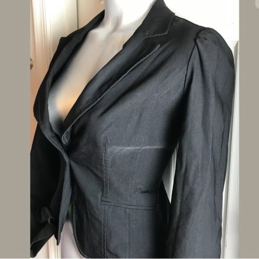 Have & Have Black Casual Blazer Suit Women's Sz M